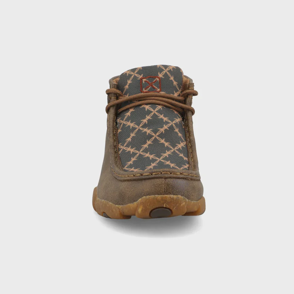 Kids Chukka Driving Moc - Bomber & Pine - Image 2