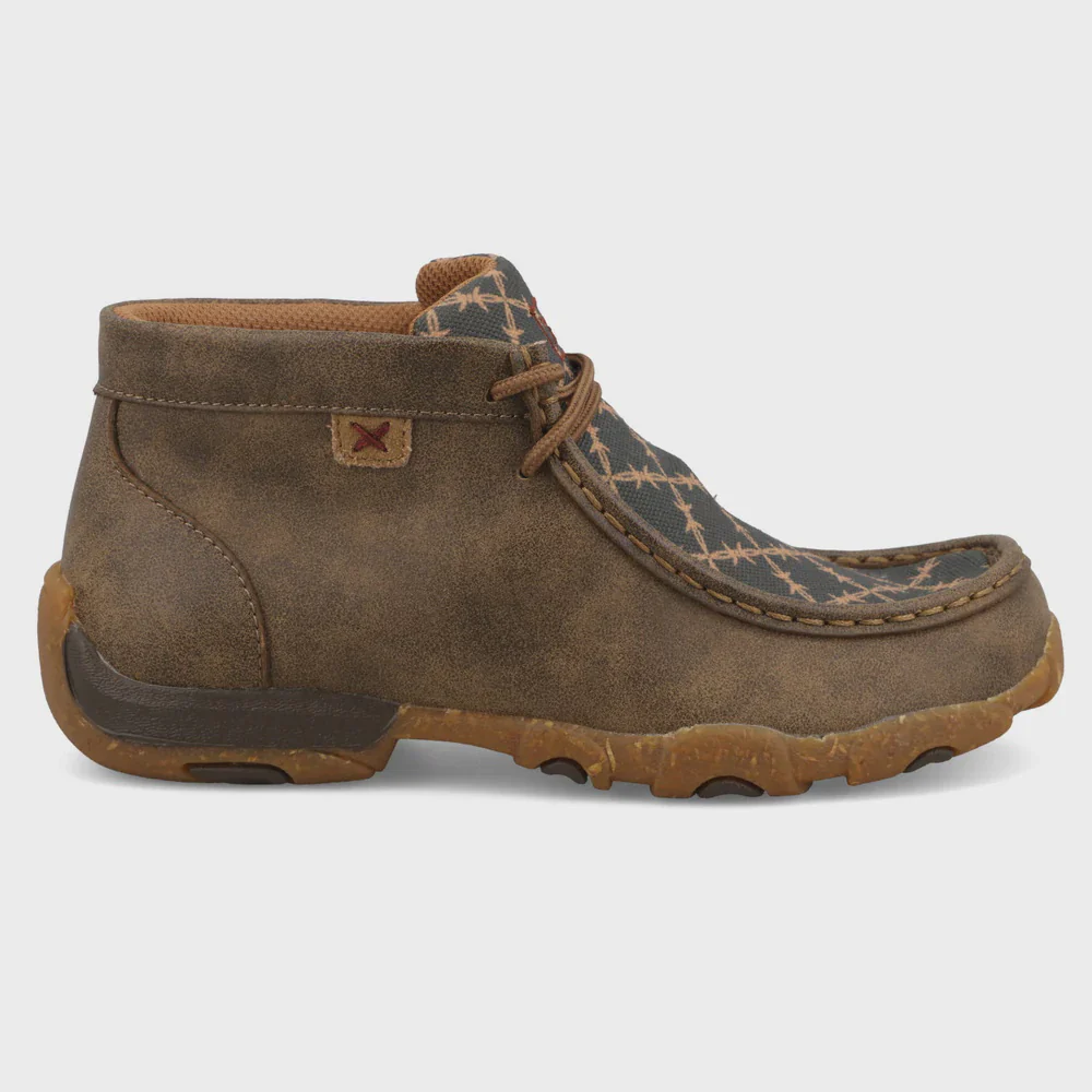 Kids Chukka Driving Moc - Bomber & Pine - Image 3