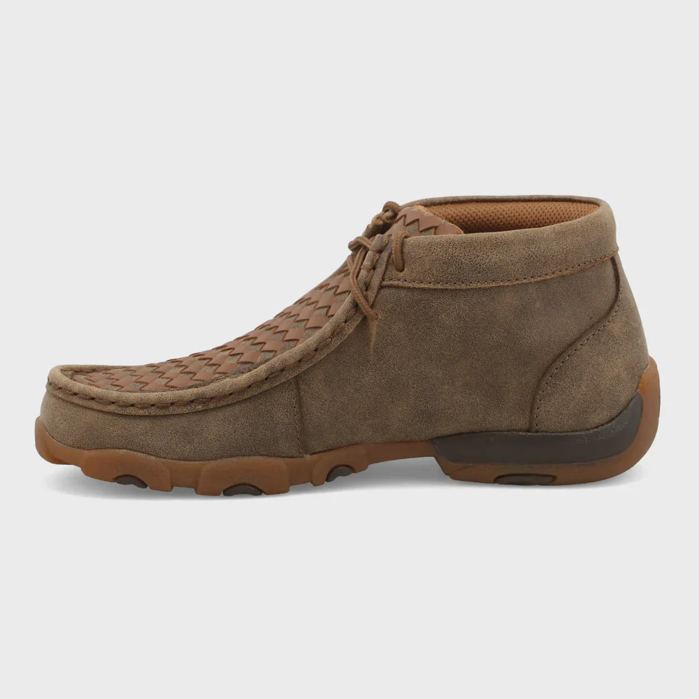 Kids Chukka Driving Moc - Bomber & Tan - Image 2