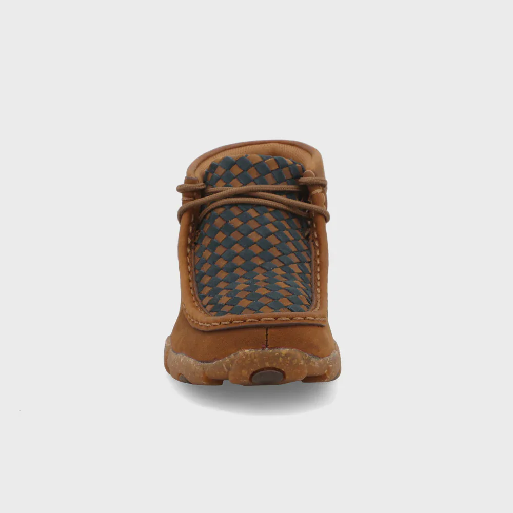 Kids Chukka Driving Moc - Oiled Saddle & Midnight - Image 4