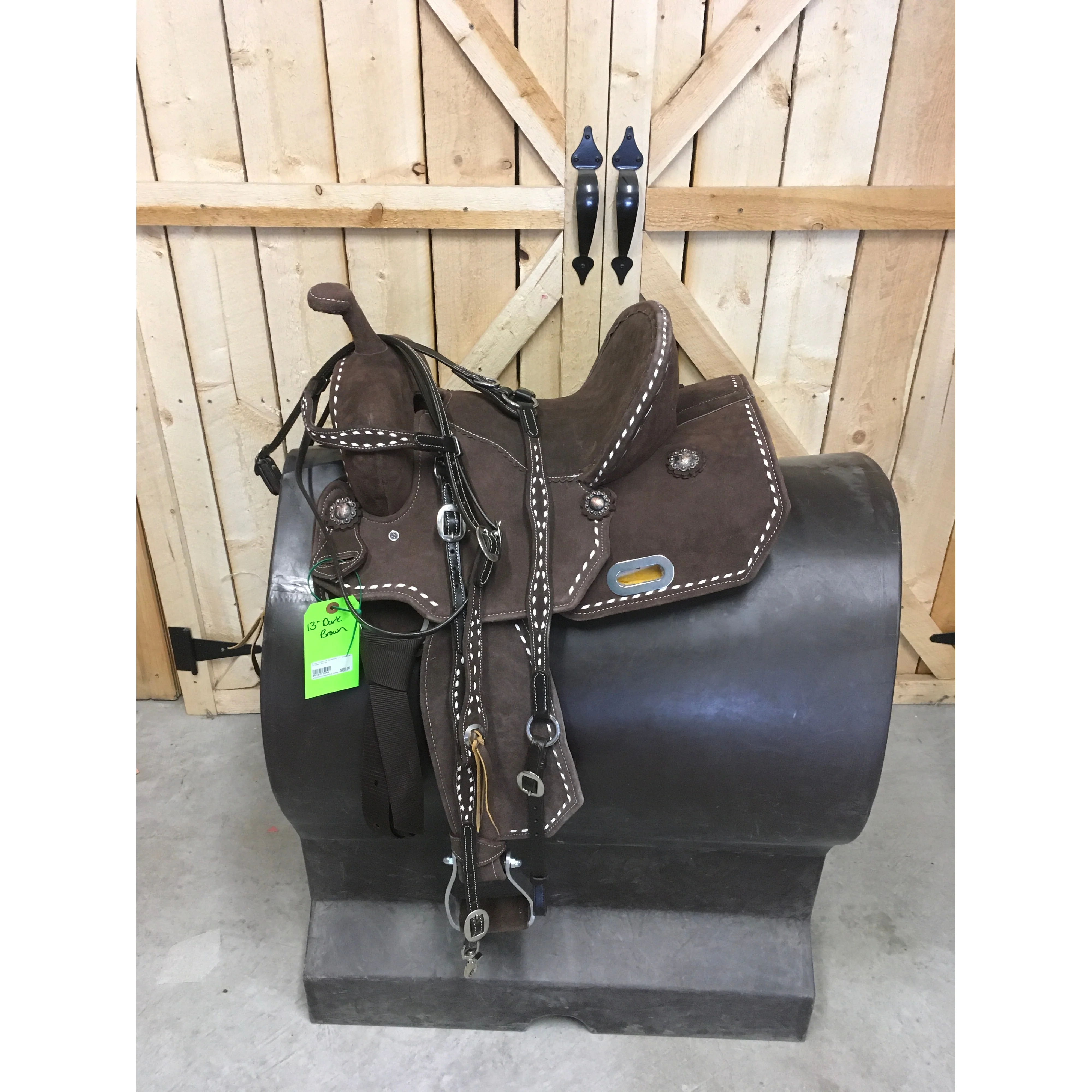 Kids Cloured Saddles w/ Headstall & Wither Strap - Image 4