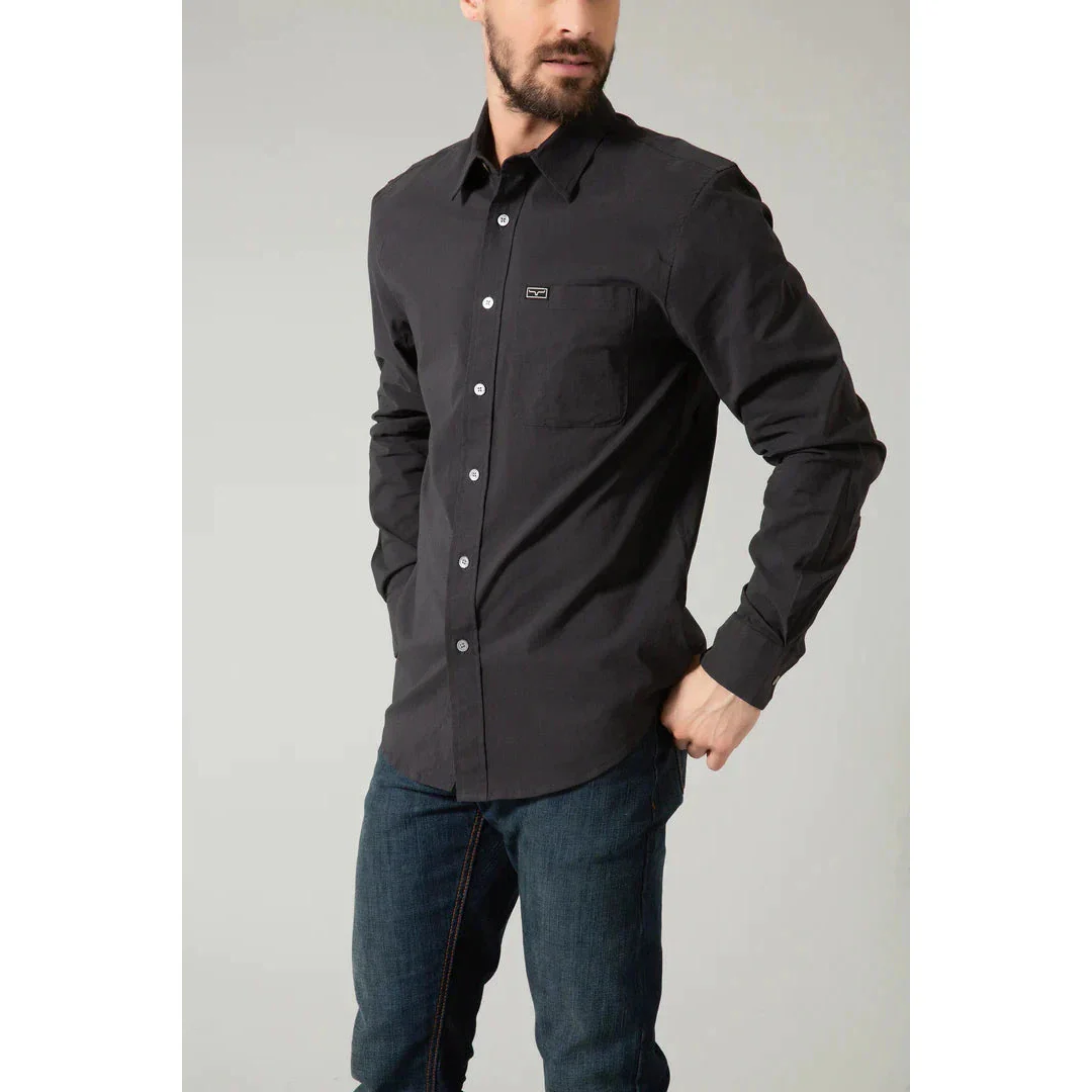 Kimes Men's Linville Long Sleeve Dress Shirt - Multiple Colours - Image 10