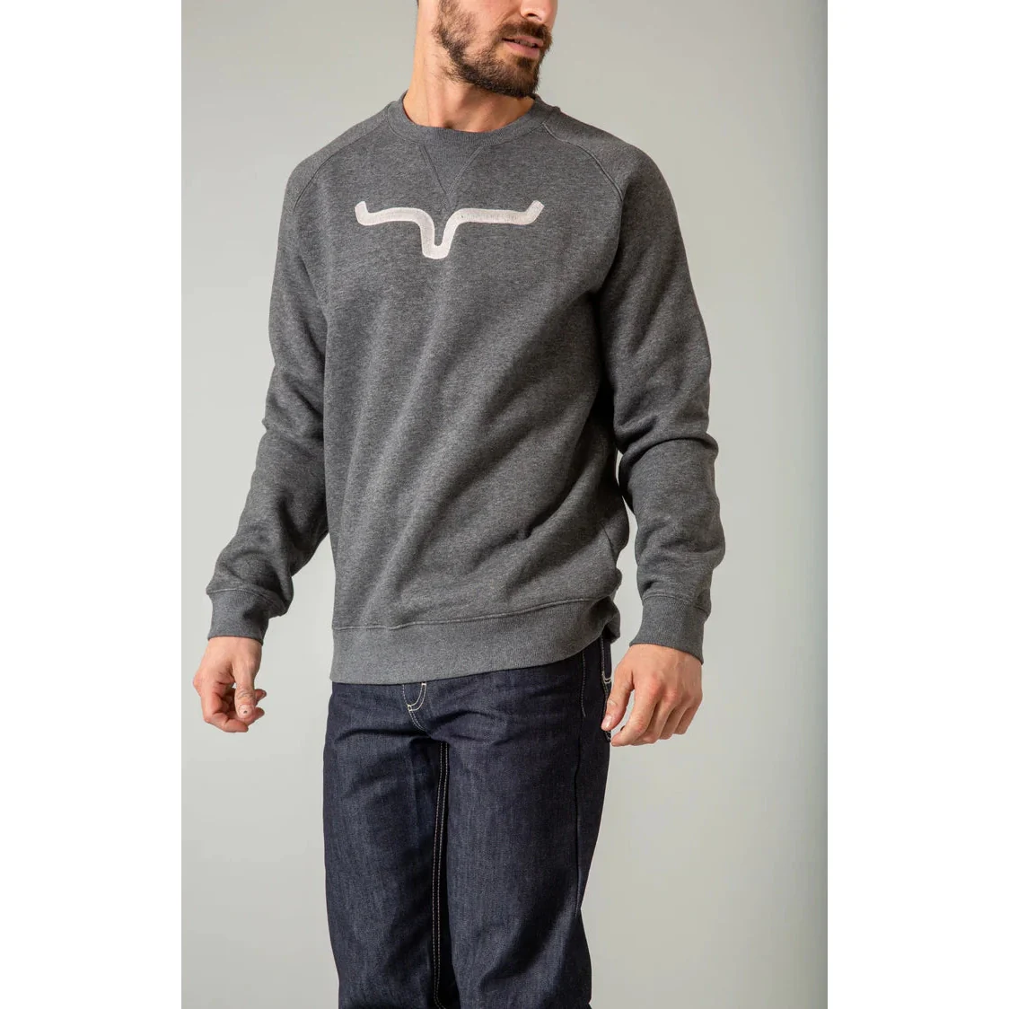 Kimes Men's Vintage Crew Sweatshirt - Image 3