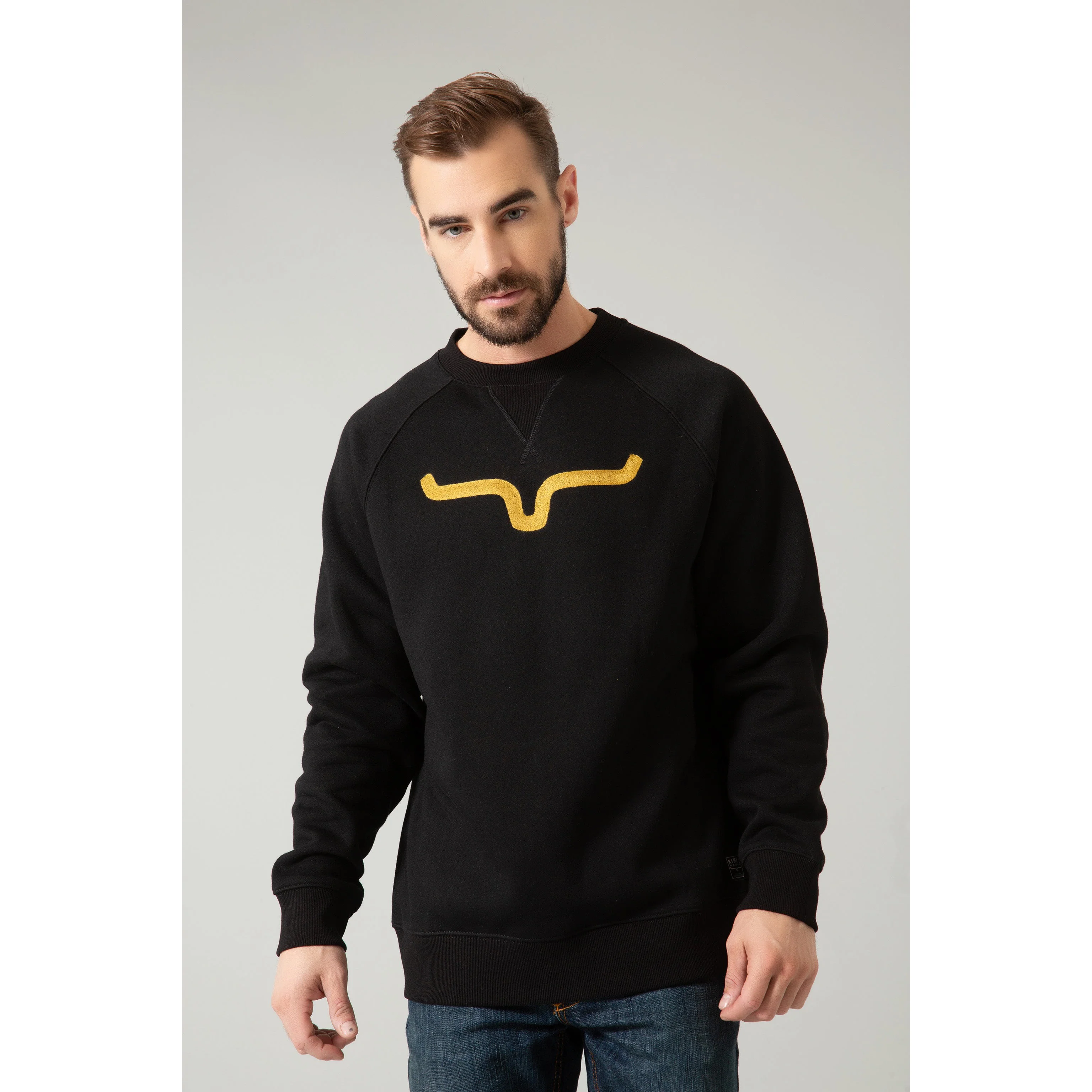 Kimes Men's Vintage Crew Sweatshirt - Image 4
