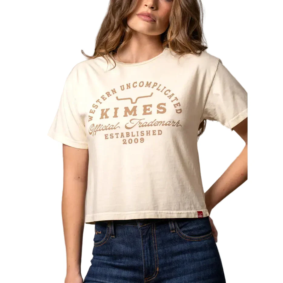 Kimes Ranch Women's Heavy Text Tee Shirt - Multiple Colours - Image 3