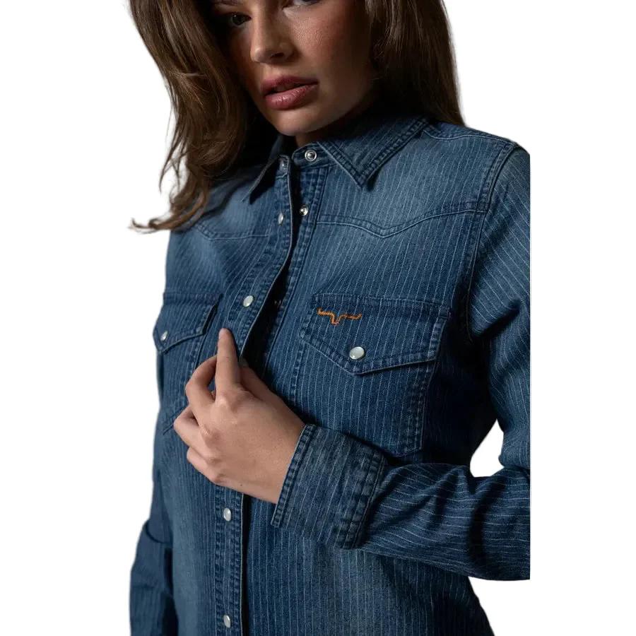 Kimes Ranch Women's Jordi Long Sleeve Button Down Shirt Dress - Multiple Colours - Image 2
