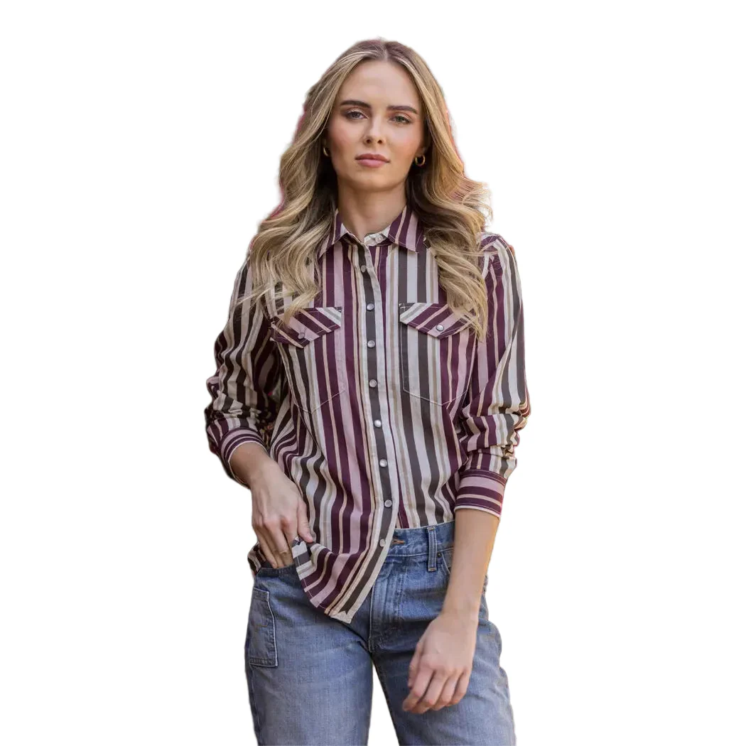 Kimes Ranch Women's Kai Long Sleeve Stripe Shirt - Multiple Colours - Image 3