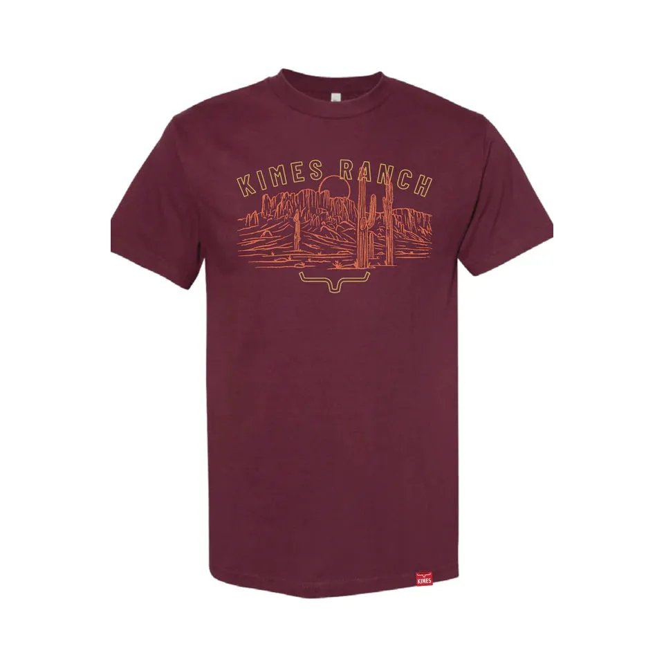 Kimes Ranch Women's Mountain Badge Tee Shirt - Multiple Colours - Image 2