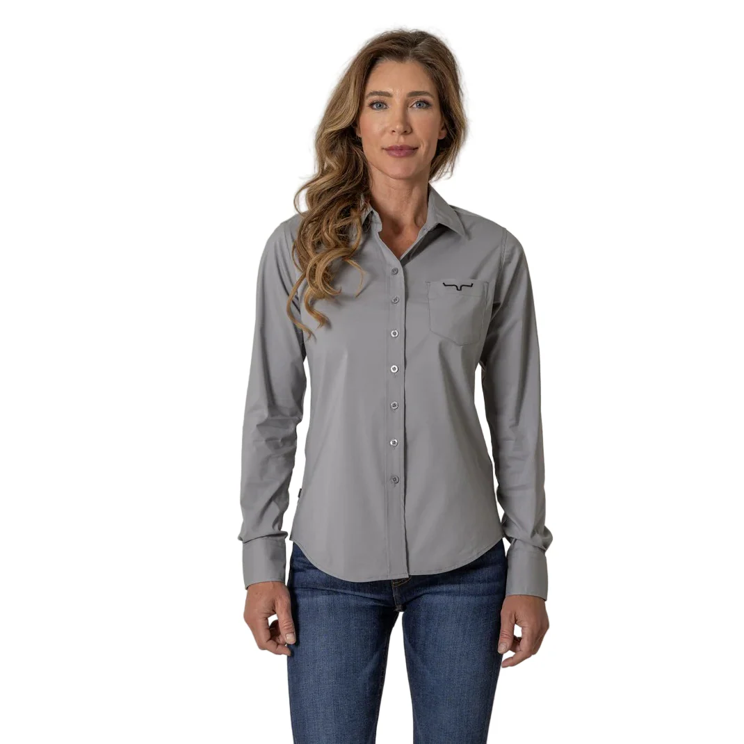 Kimes Women's Team Shirt - Grey - Image 2