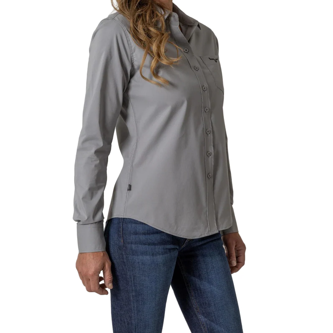 Kimes Women's Team Shirt - Grey - Image 3