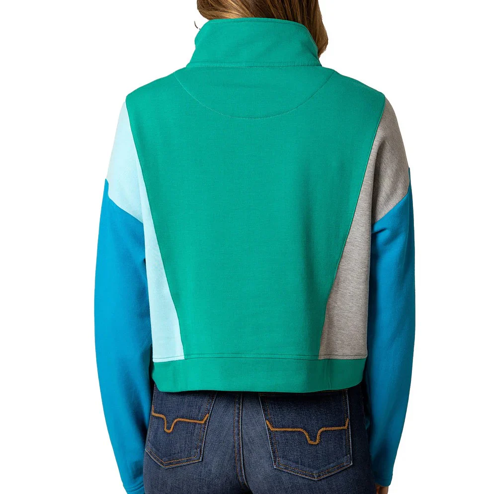 Kimes Women's Long Sleeve Cami 1/4 Zip Pullover- Multiple Colours - Image 2