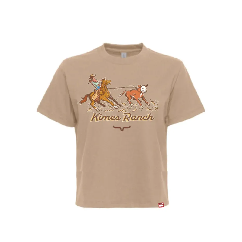 Kimes Women's Lucky B Roper Short Sleeve Tee Shirt- Multiple Colours