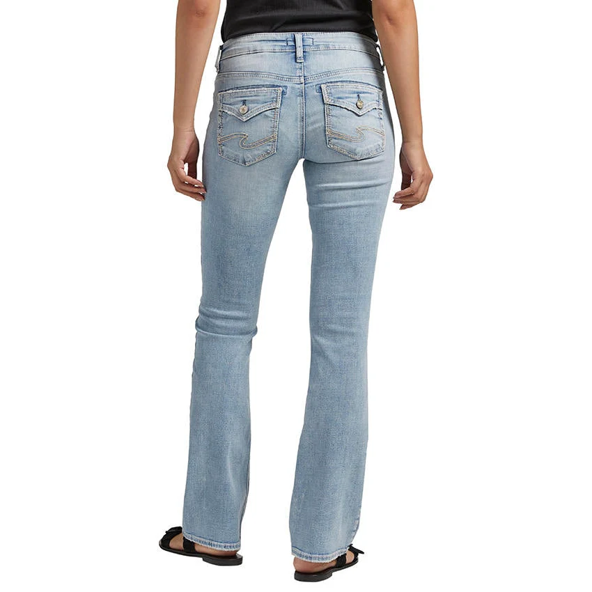 Silver Women's Britt Slim Boot Jeans - Image 3