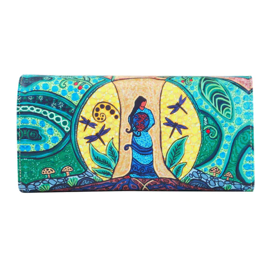 Leah Dorion Strong Earth Woman Wallet- Multi - Image 3
