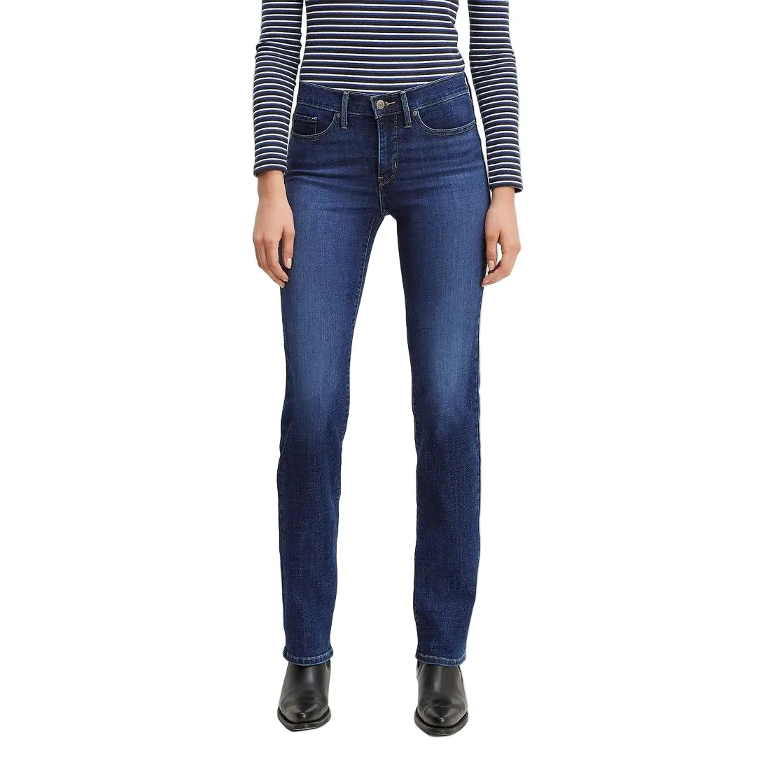 Levi Women's 314 Shaping Straight Jeans - Cobalt Offbeat