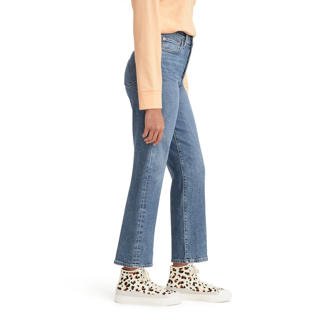 Levi Women's Ribcage Straight Ankle Jeans - Summer Slide - Image 2