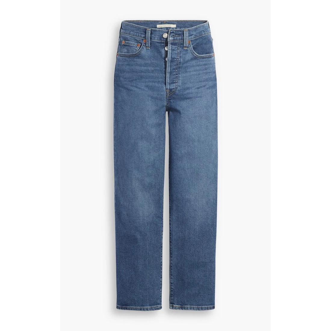 Levi Women's Ribcage Straight Ankle Jeans - Summer Slide - Image 4