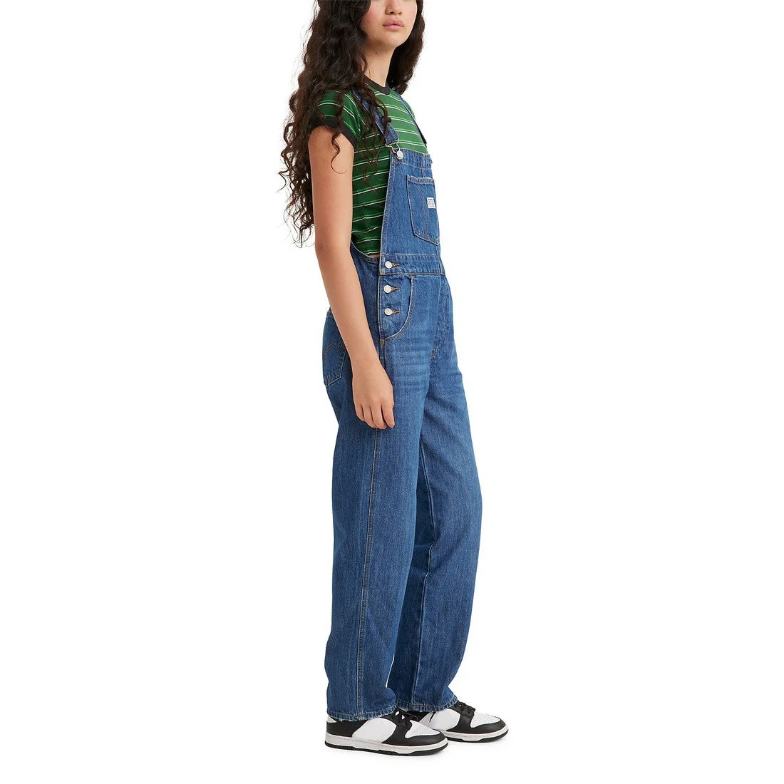 Levi Women's Vintage Overalls - No Hippies - Image 2