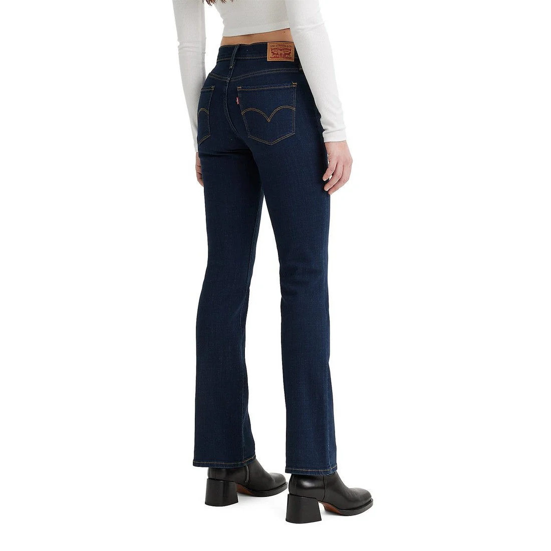 Levi Women's 315 Shaping Bootcut Jeans - Cobalt March (Dark Wash) - Image 2