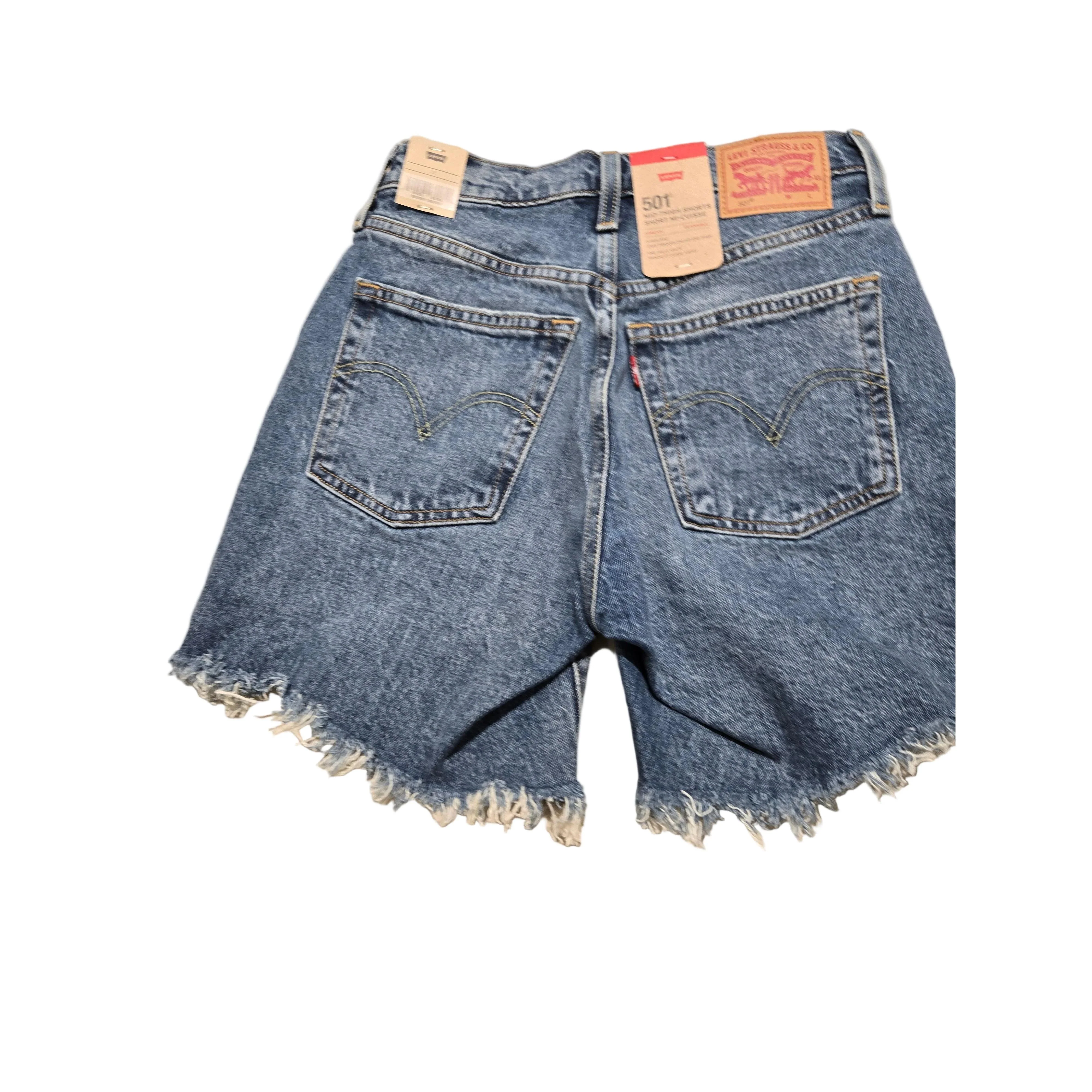 Levi Women's Mid Thigh Symmetry Shorts - Image 2