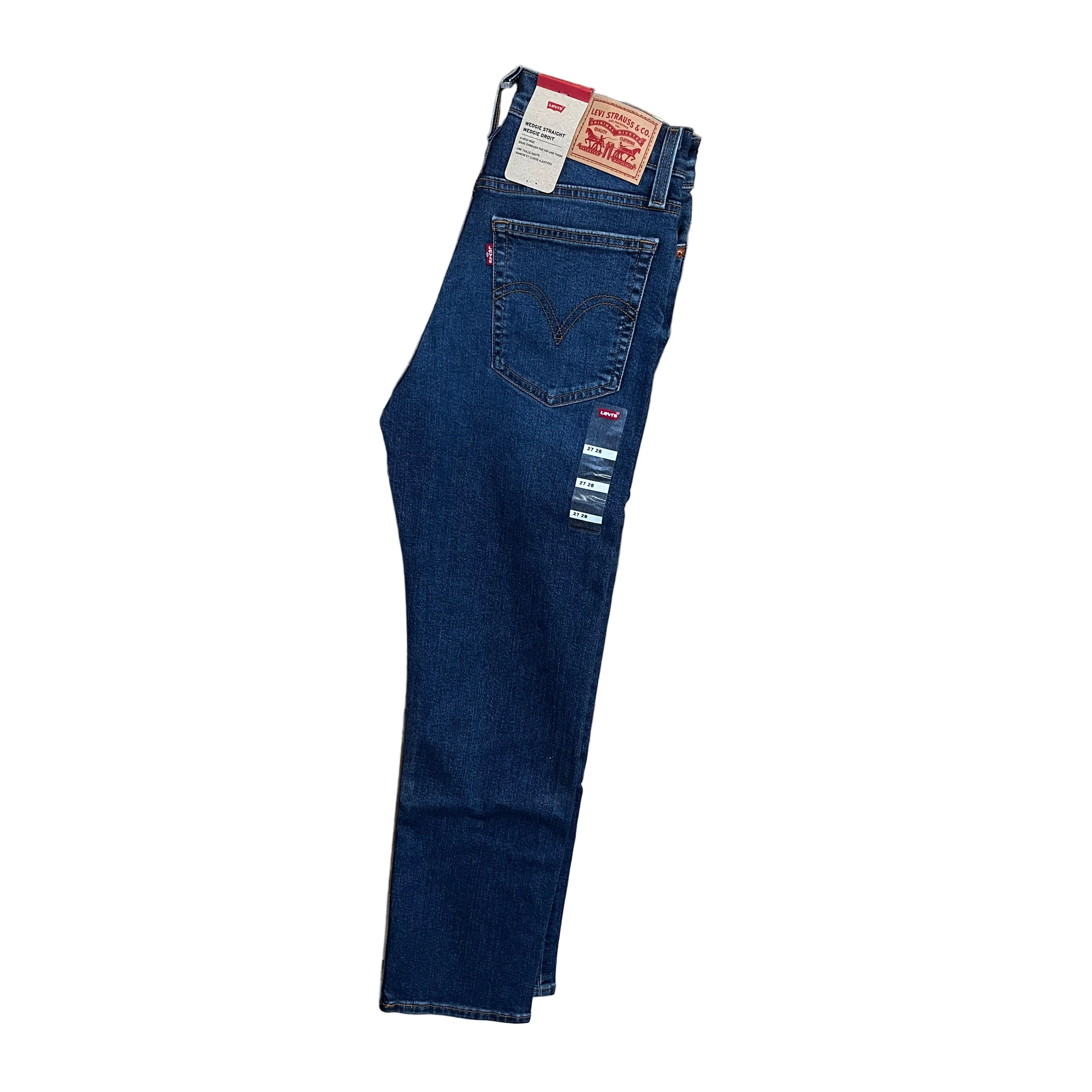 Levi's Women's Straight Leg Wedgie Here We Go Jean - Indigo - Image 2