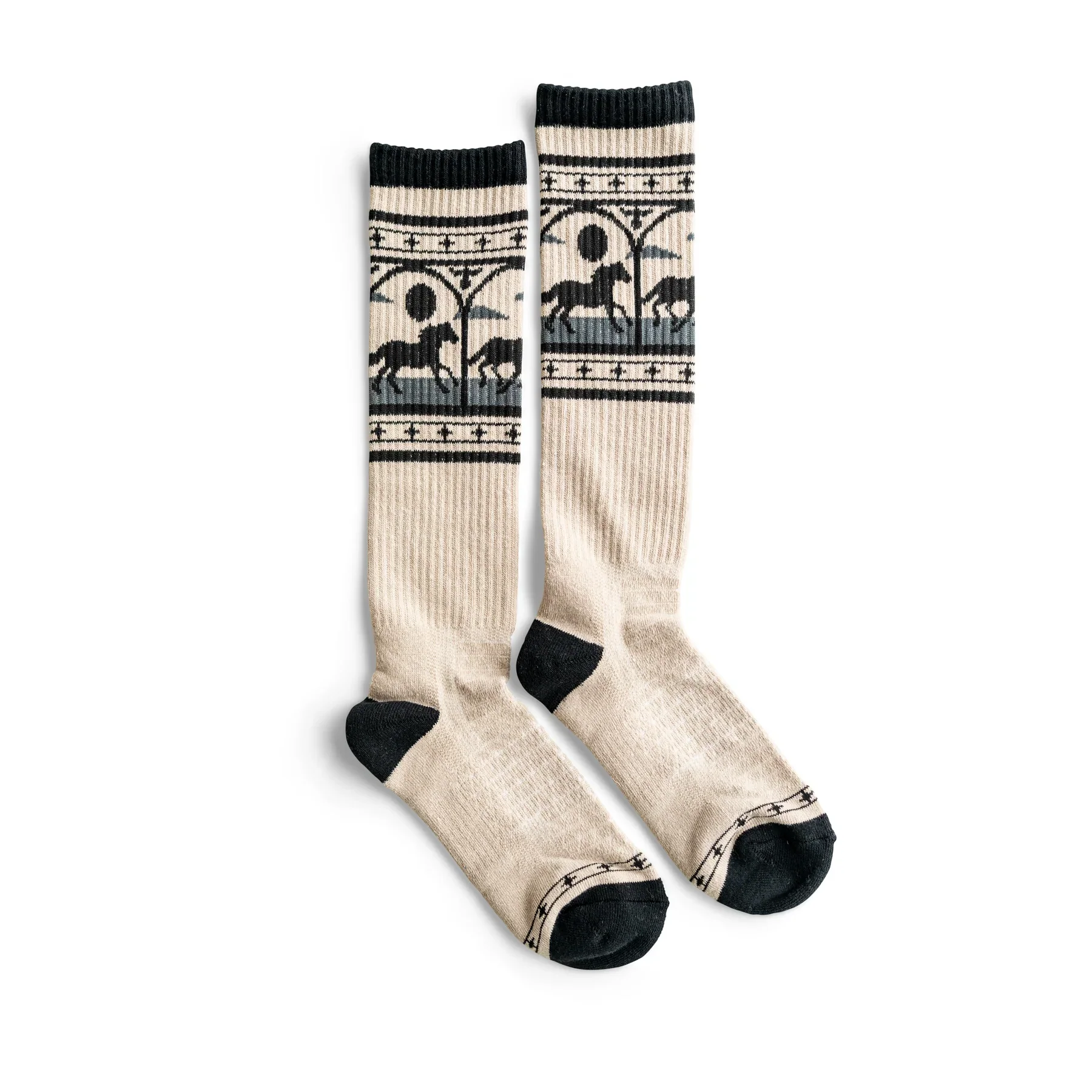 Lucky Chuck Bad Cowgirl Co. Midnight Stampede Performance Boot Socks