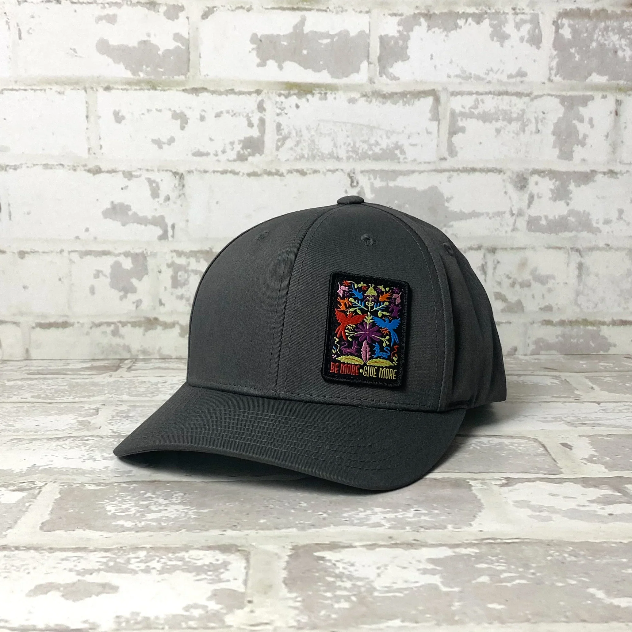 Lucky Chuck Snapback Patch Hat - Be More Give More - Image 2