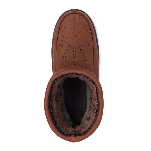 Manitobah Women's Waterproof Tamarack Ankle Mukluks - Tobacco - Image 4
