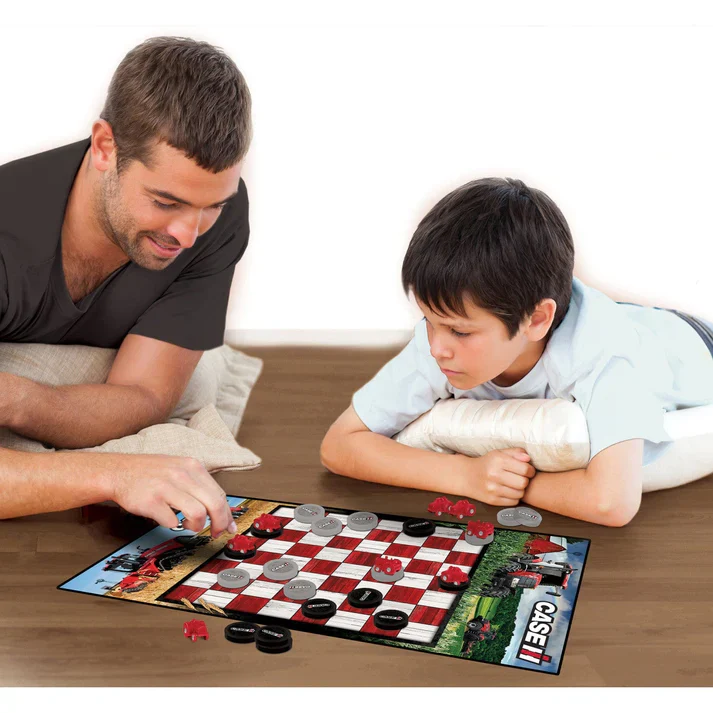 Masterpiece Case IH Checkers Board Game - Image 3