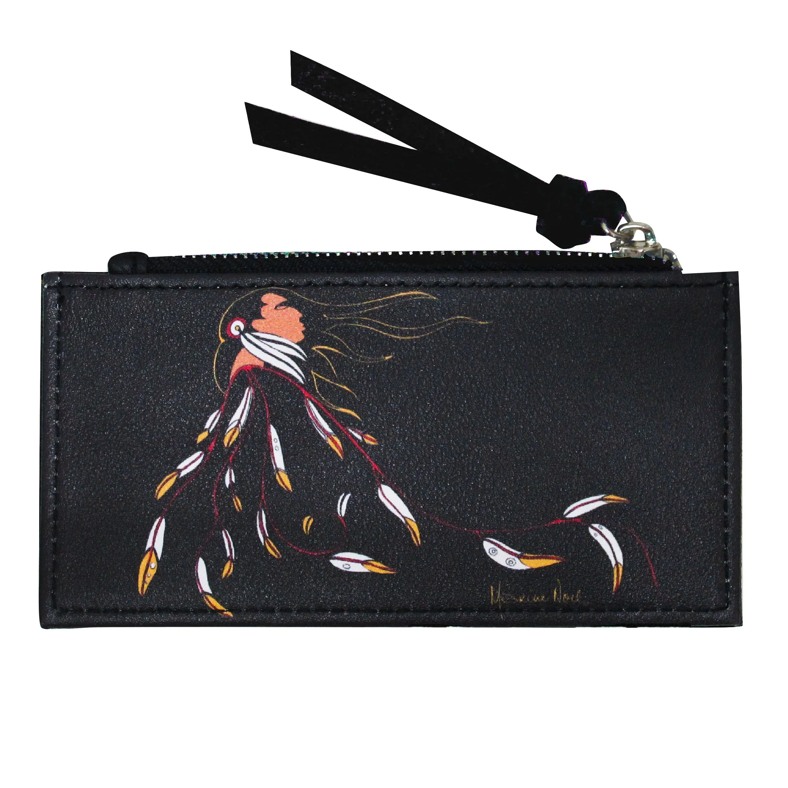 Maxine Noel Eagle's Gift Card Holder- Black