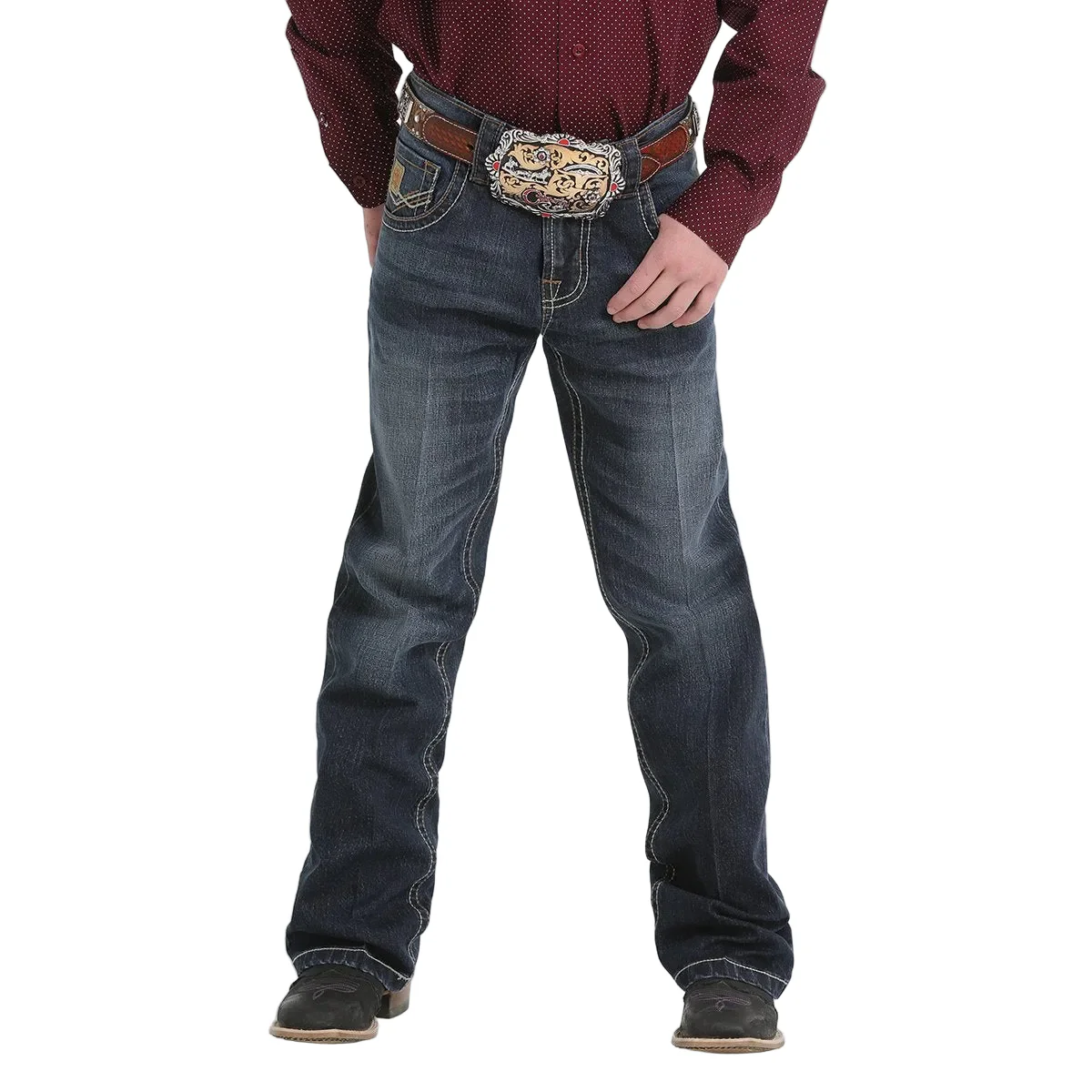 Cinch Boy's Relaxed Fit Jeans - Classic Rinse