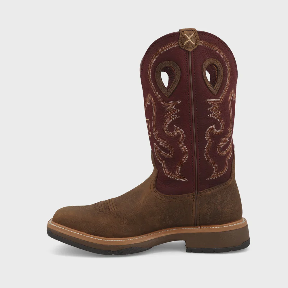 Men's 12" Horseman - Brunette & Oxblood - Image 4