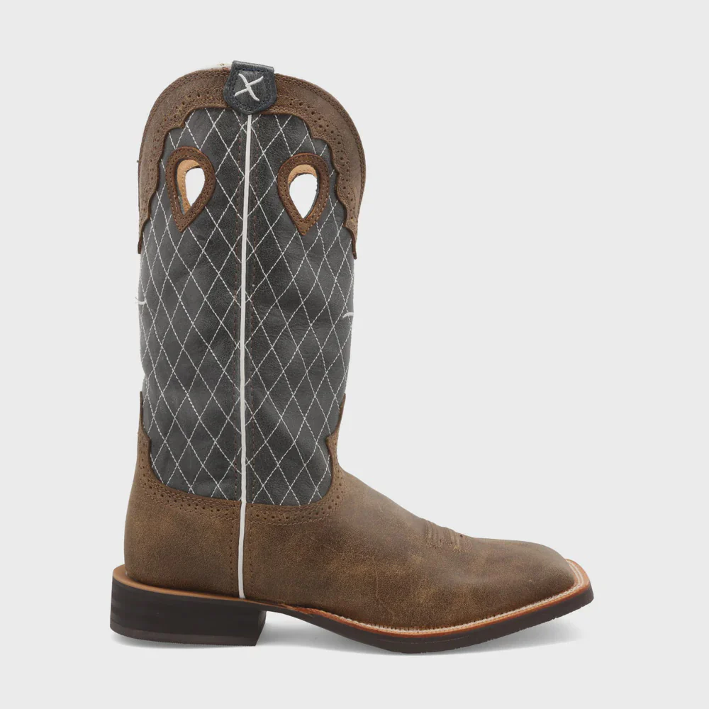 Men's 14" Ruff Stock - Bomber & Blue - Image 2