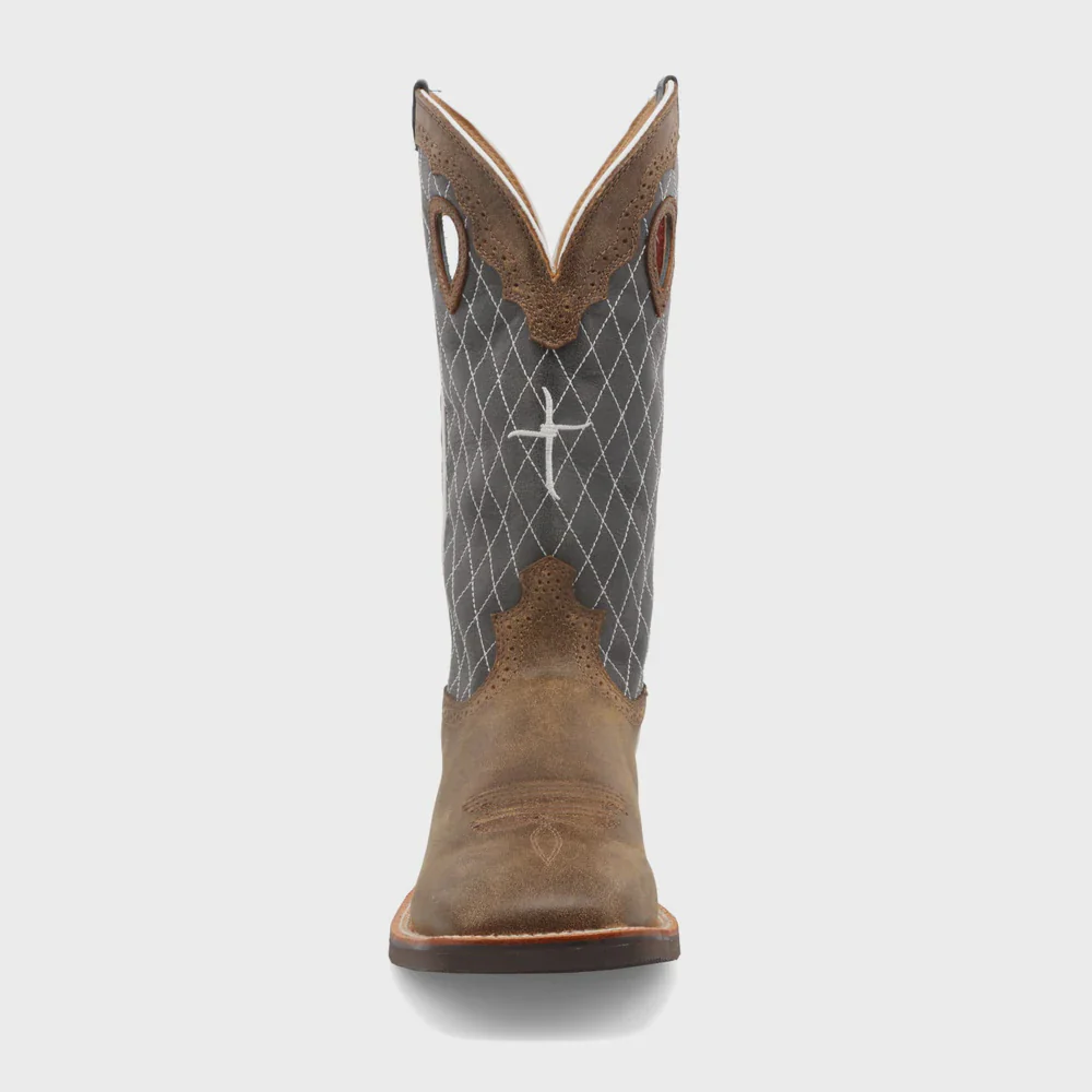 Men's 14" Ruff Stock - Bomber & Blue - Image 5
