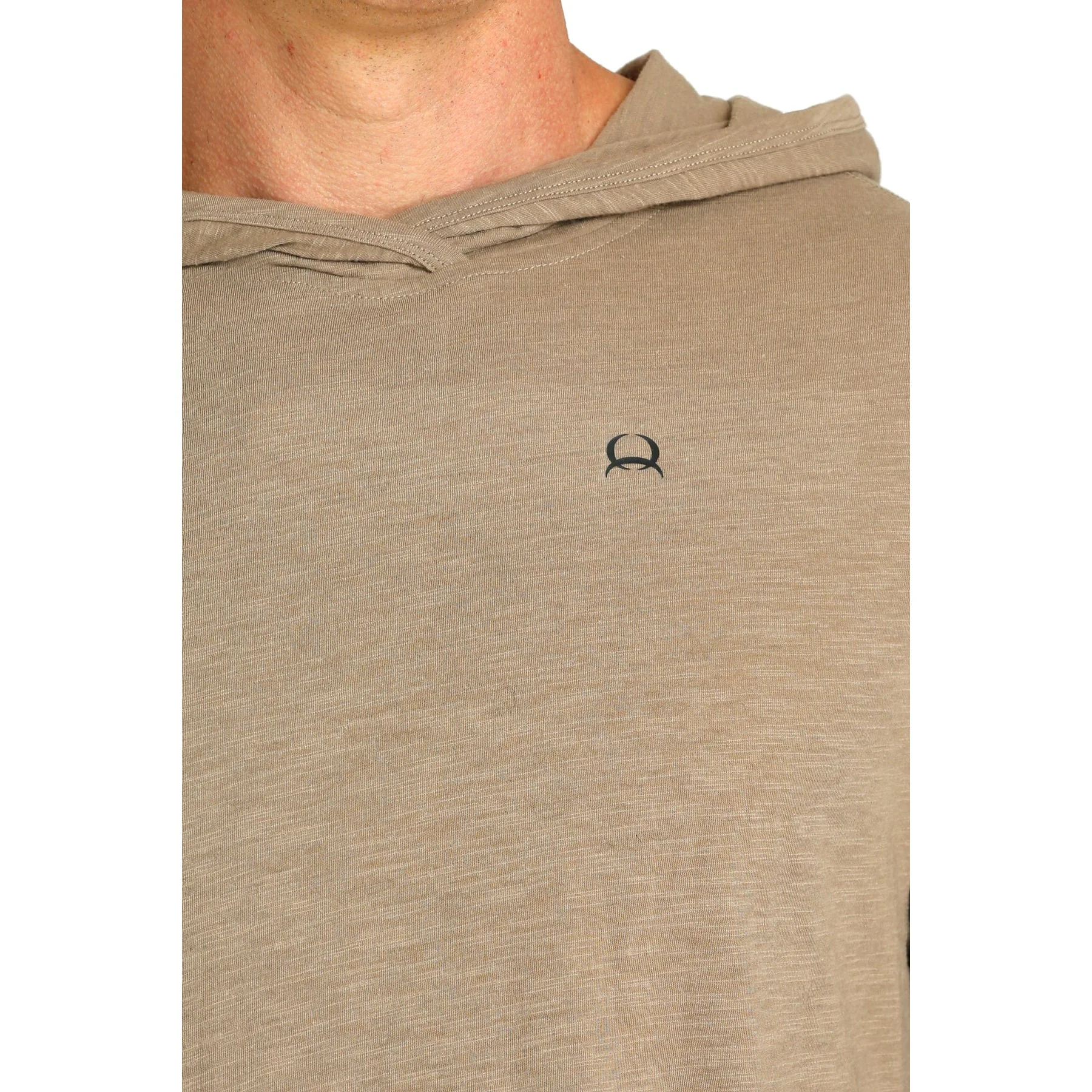 Cinch Men's Arena Flex Hoodie-Brown - Image 2