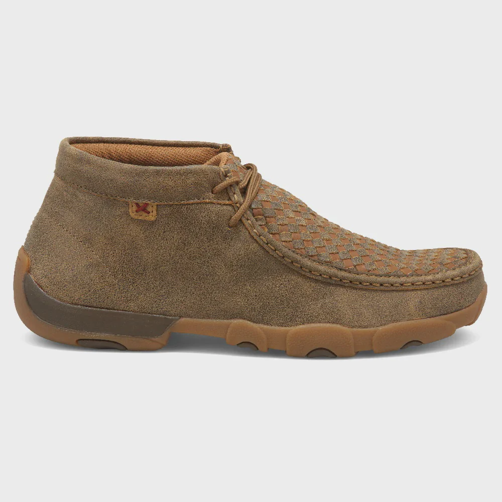 Men's Chukka Driving Moc - Bomber & Tan - Image 3