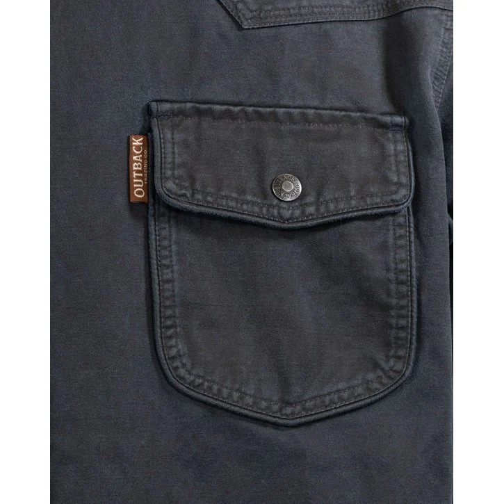 Outback Trading Men's Kennedy Canyonland Shirt - Navy - Image 5