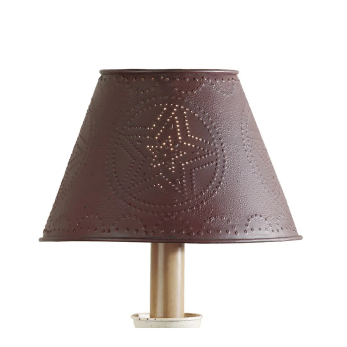 Metal Star Shade 10" - Red
