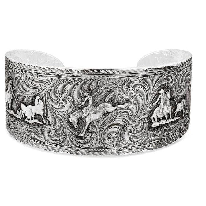 Montana Silversmith Multi Figure Silver Cuff
