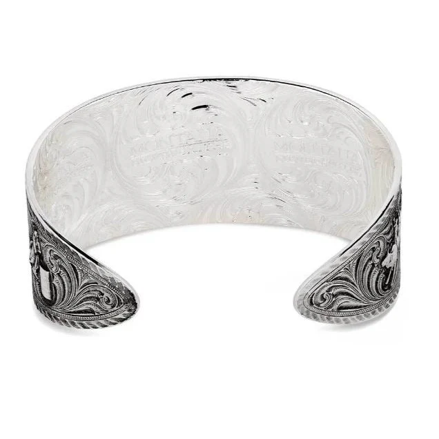 Montana Silversmith Multi Figure Silver Cuff - Image 2