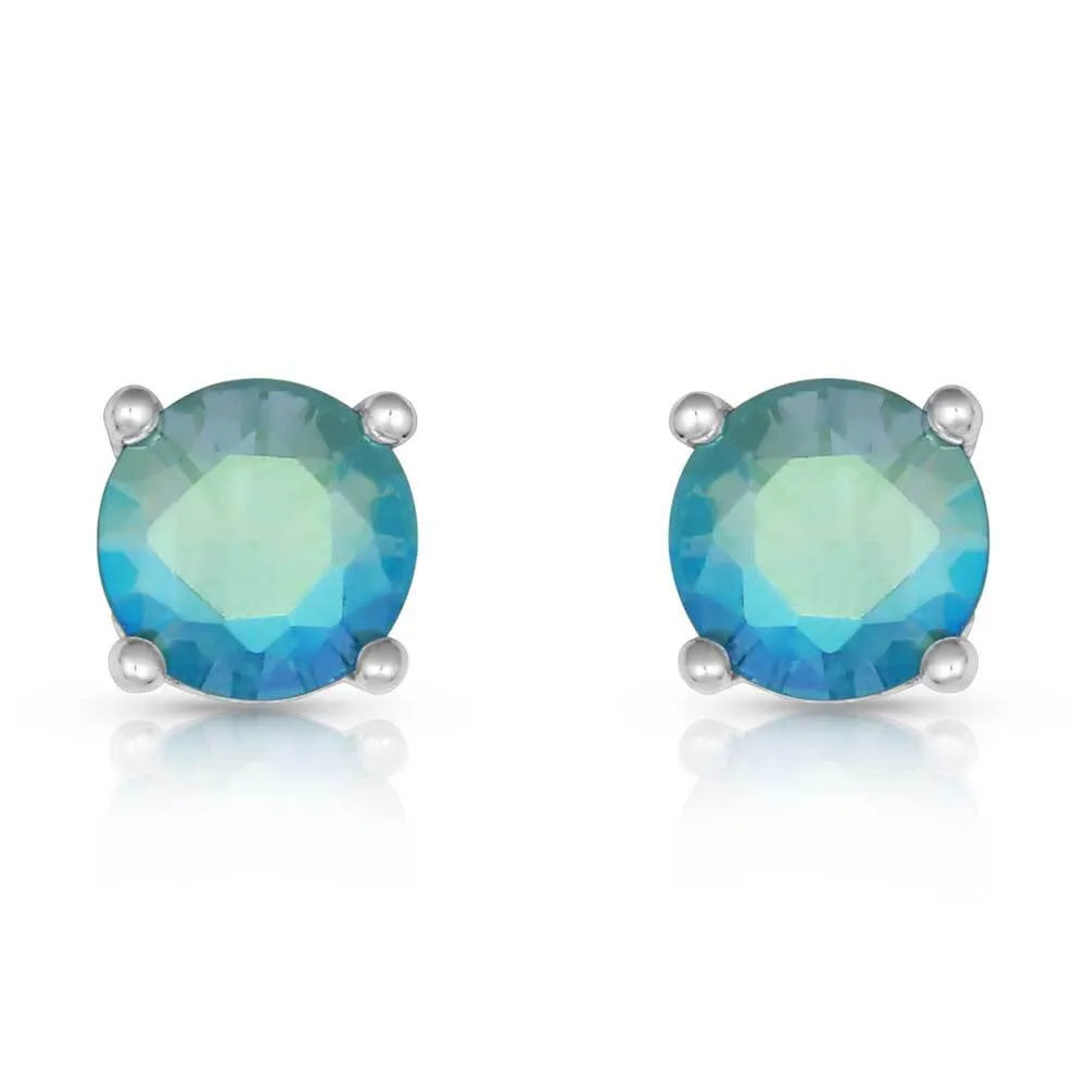Montana Silversmith Luminescent Blue Post Earrings
