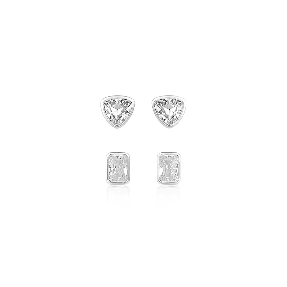 Montana Silversmiths Crystal Essentials Earring Set