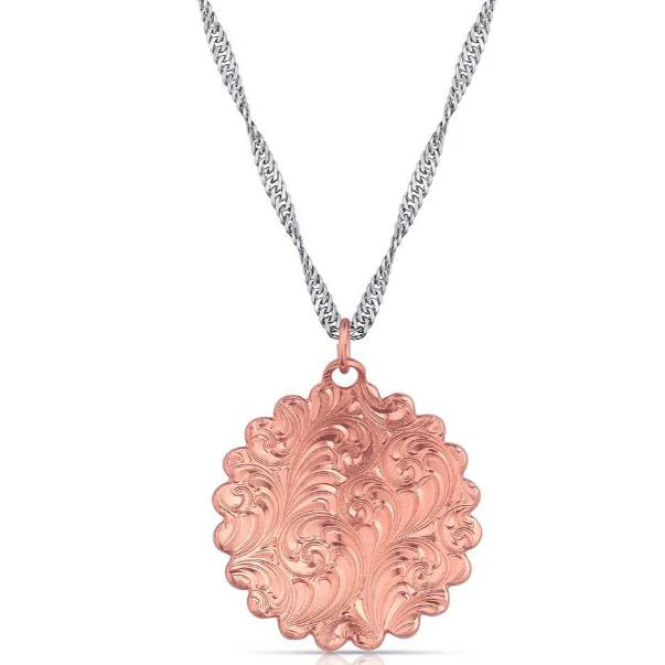 Montana Silversmiths Emma's Sunlight Neckace- Rose Gold - Image 2