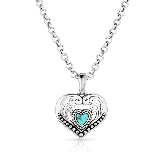 Montana Silversmiths Fierce Hearts Necklace