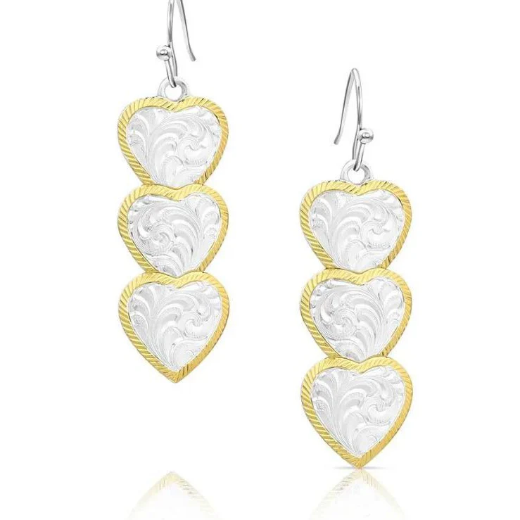 Montana Silversmiths Pure Heart Earrings