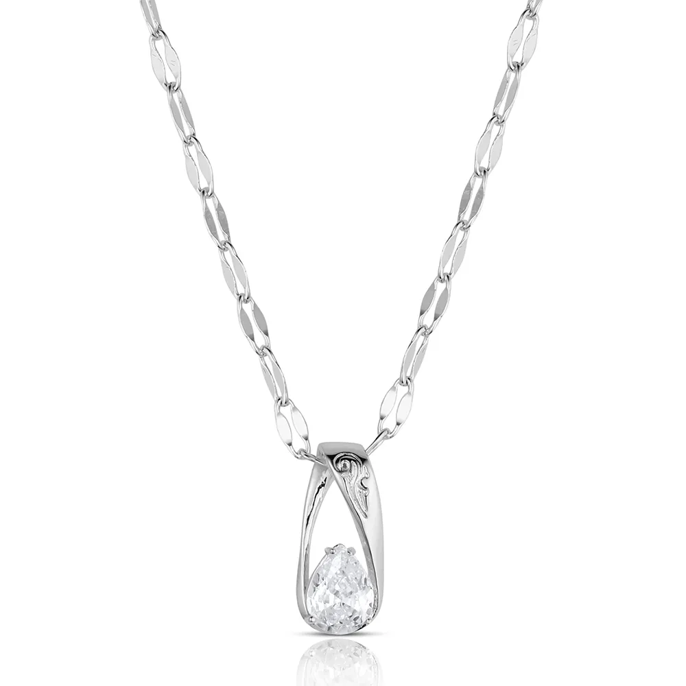 Montana Silversmiths Whispered Horizon Crystal Necklace