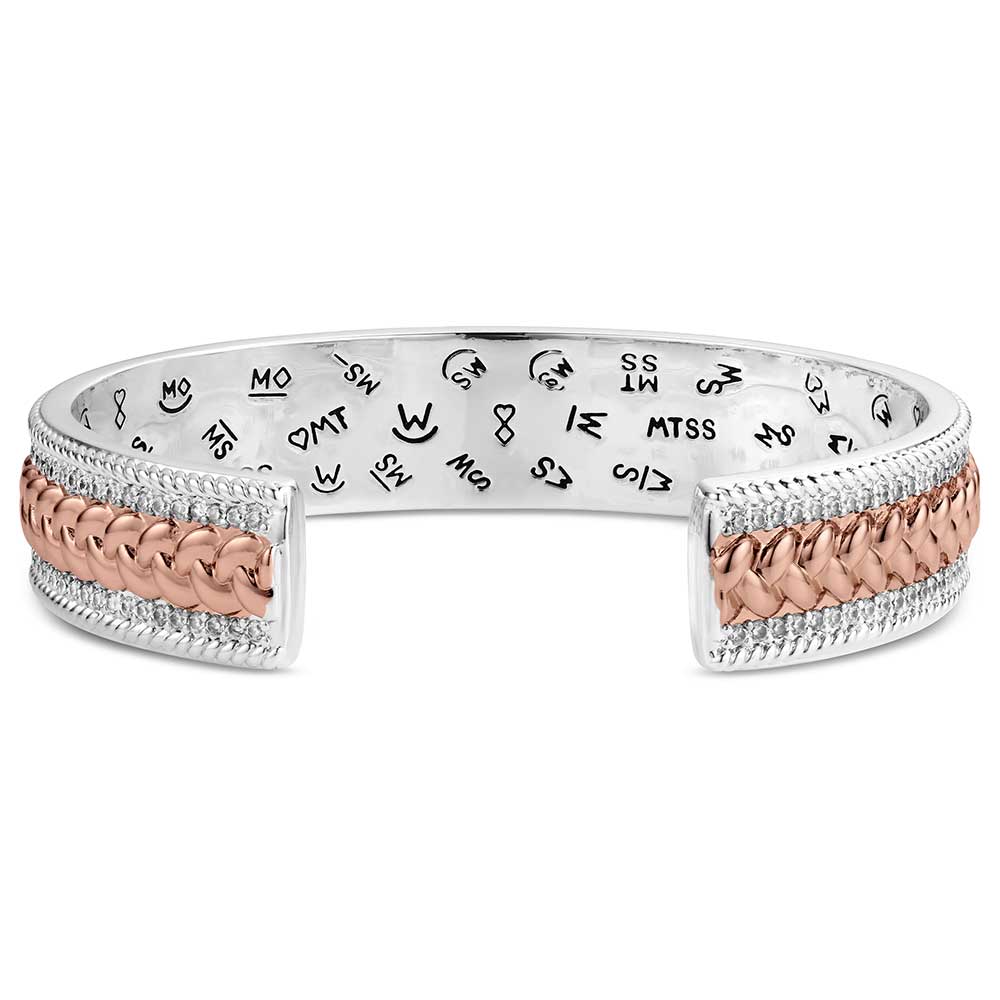 Montana Silversmiths Women's High Prairie Cuff Bracelet - Image 2