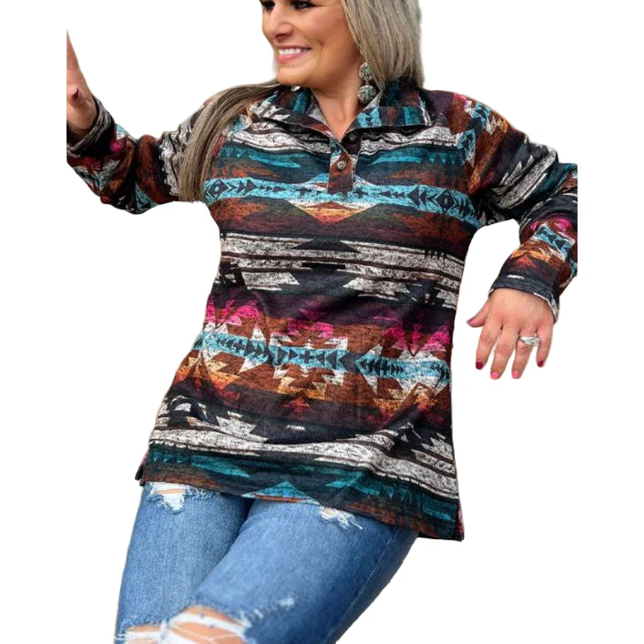 Mount Whitney Women's Long Sleeve Pullover - Image 3