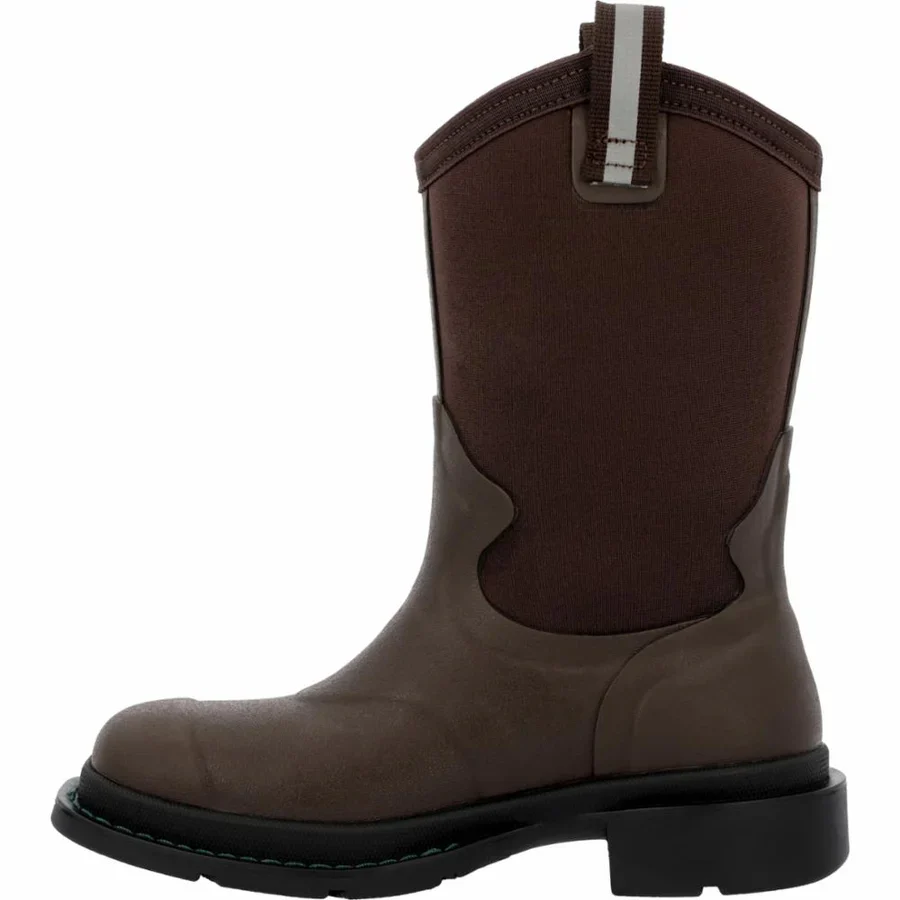 Muck Boots Kids Chore Western Lilbig - Dark Brown - Image 2