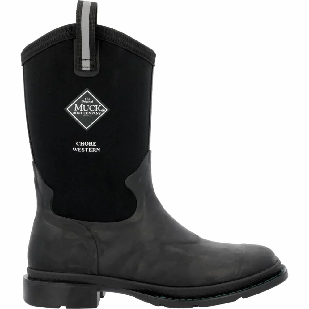 Muck Boots Women's Chore Western Mid - Black